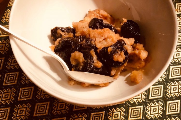 Яблочная начинка с черносливом для пирожков