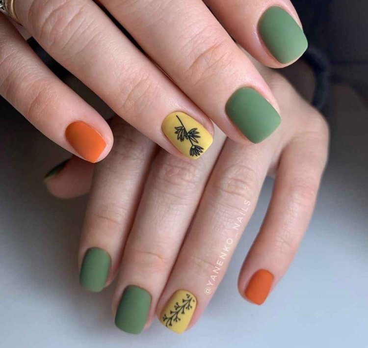 Разноцветное покрытие