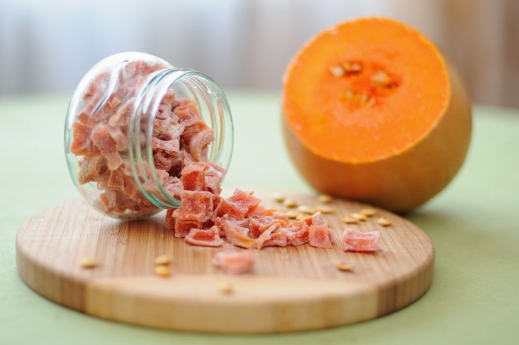 Цукаты из тыквы с корицей