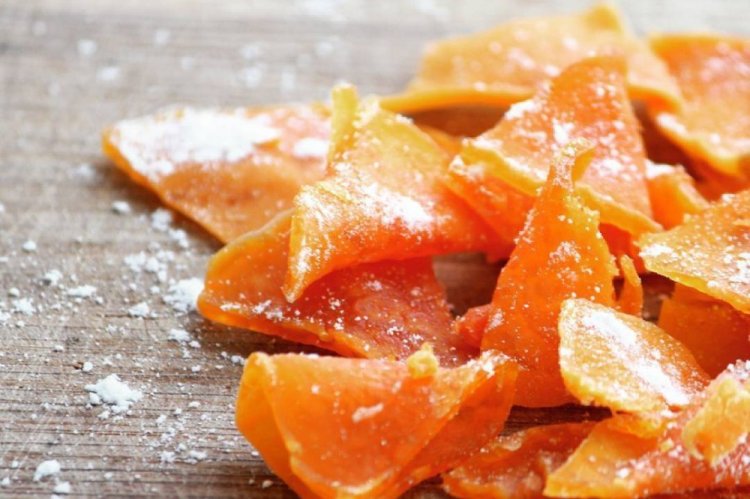 Цукаты из тыквы в сушилке