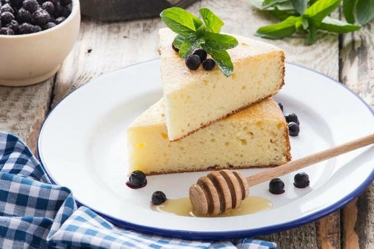 Творожная запеканка с рисовой мукой