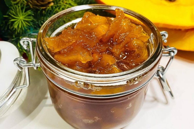 Варенье из тыквы с курагой и черносливом