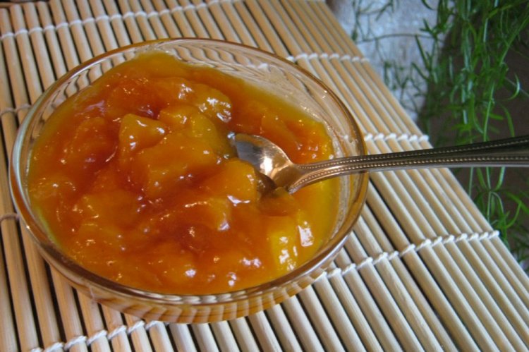 Варенье из тыквы с курагой и изюмом