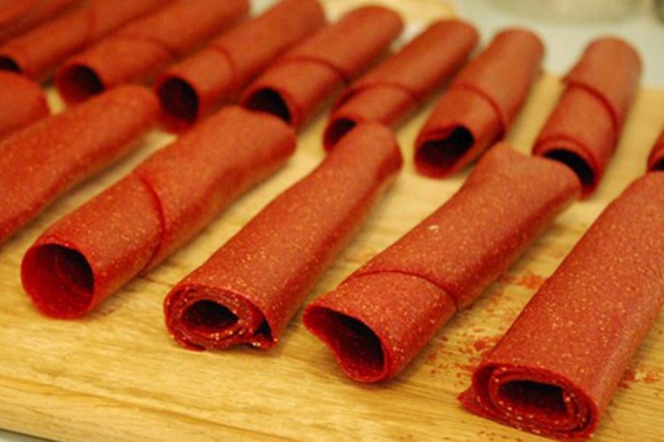 Пастила из тыквы и клубники