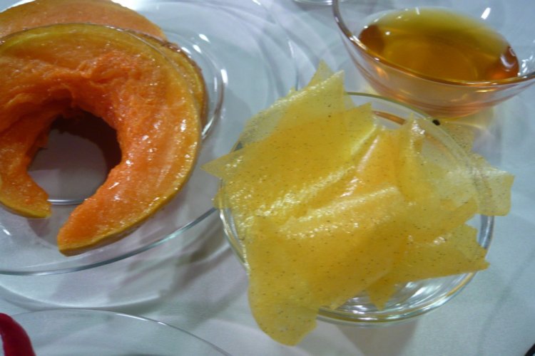 Пастила из тыквы с апельсином без сахара