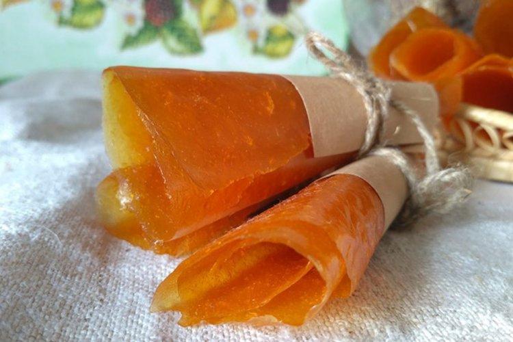 Пастила из тыквы с яблоками