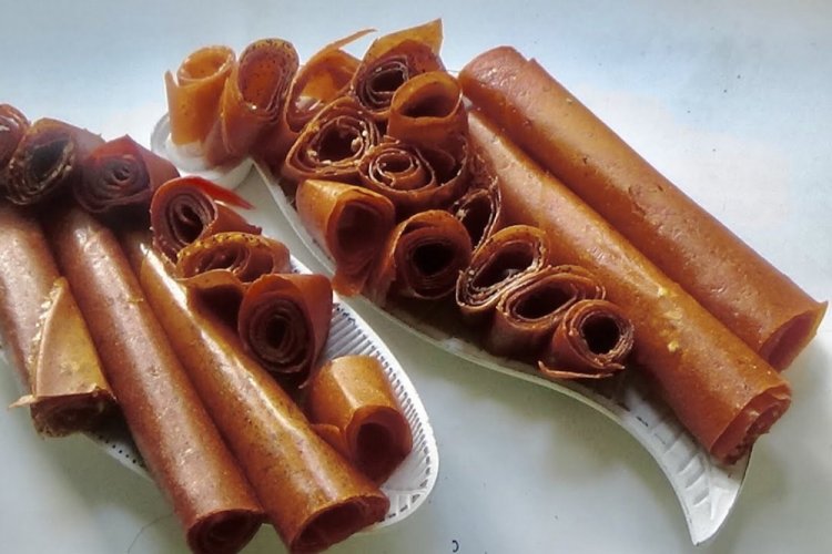 Пастила из тыквы и бананов