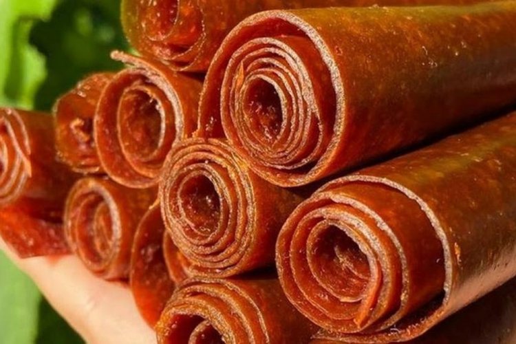 Пастила из тыквы с вареньем