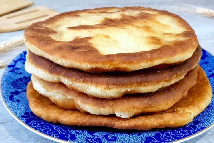 Дрожжевые лепешки на минералке