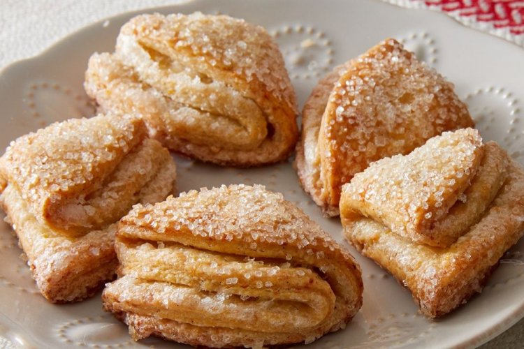 Творожное печенье в сахаре