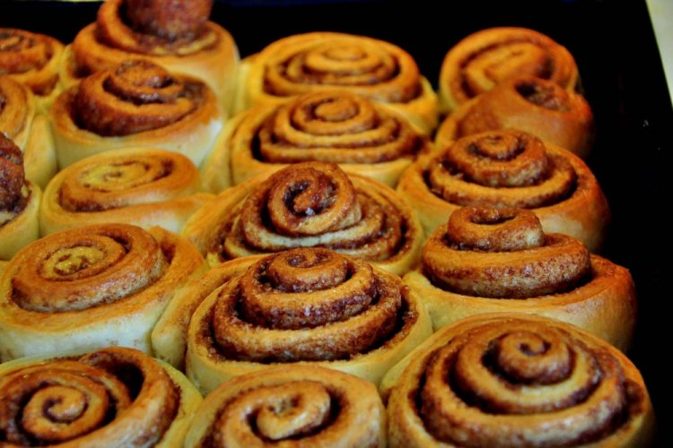 Булочки с корицей в духовке