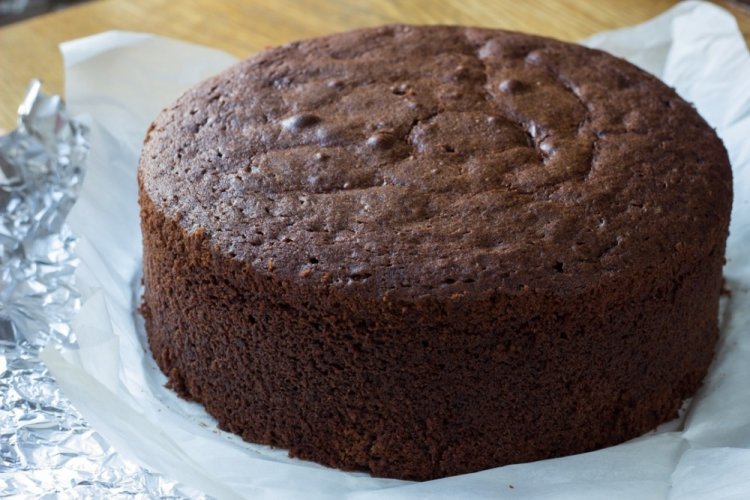 Шоколадный бисквит