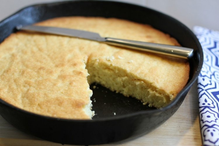 Классический кекс на сковороде