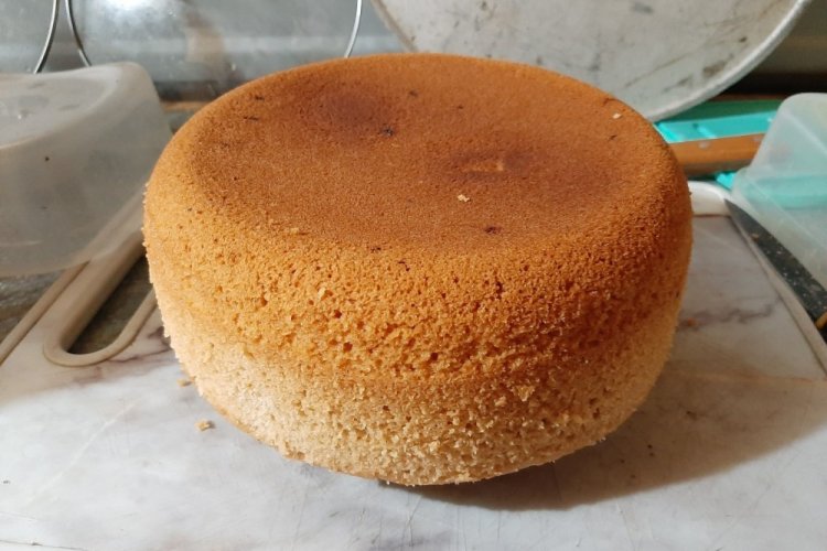 Бисквит на сковороде
