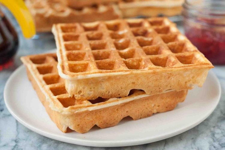 Воздушные бельгийские вафли