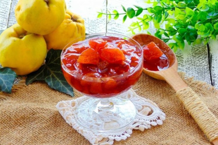 Варенье из айвы с имбирем