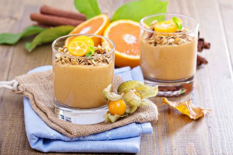 Детокс-смузи из тыквы и грейпфрута