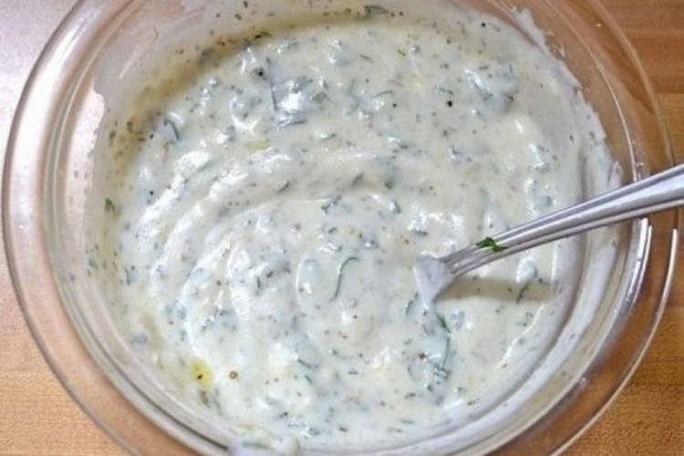 Маринад для утки с майонезом и чесноком