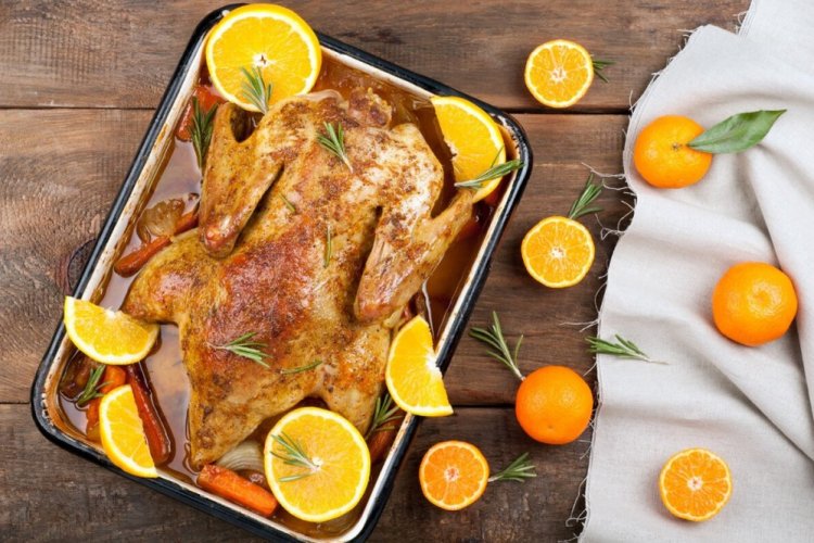 Цитрусовый маринад для утки