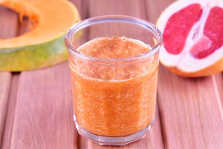 Смузи из грейпфрута и тыквы