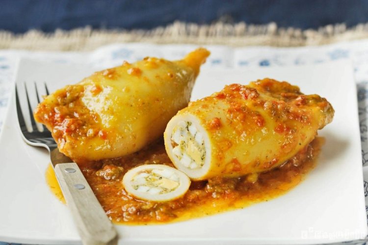 Фаршированные кальмары «Особые»