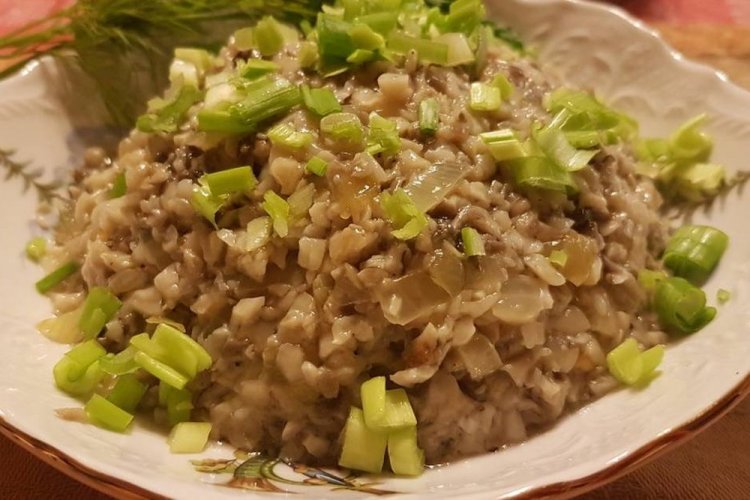 Грибная икра из вешенок