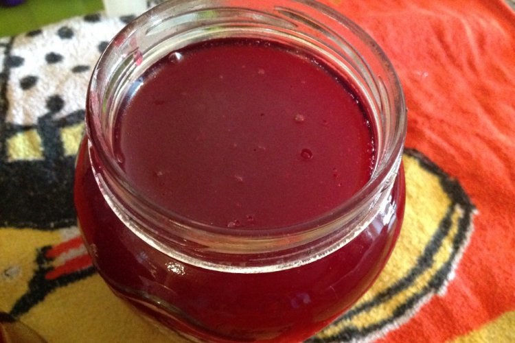 Желе из красной смородины с желатином через соковыжималку