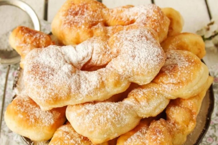 Хворост на кефире с водкой