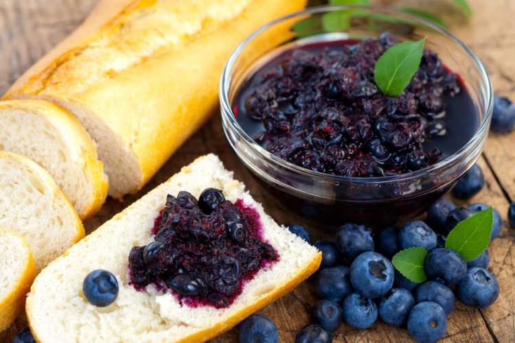 Варенье из черники без сахара