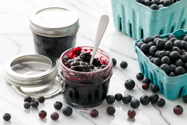Варенье из черники на фруктозе