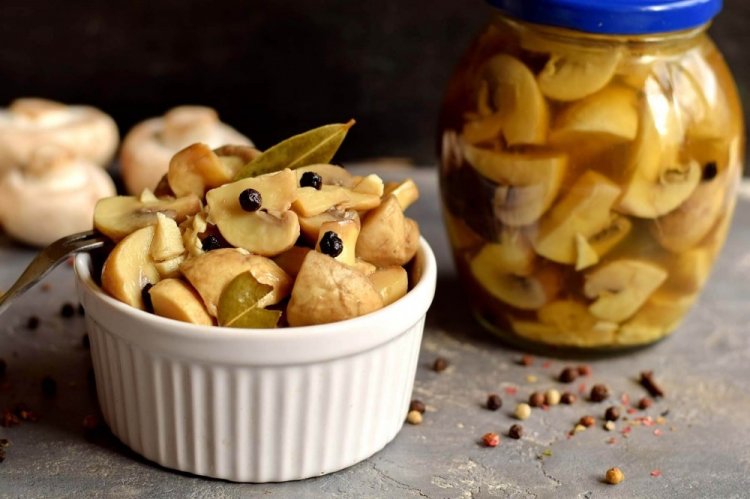 Маринованные грибы с лимонной кислотой на зиму