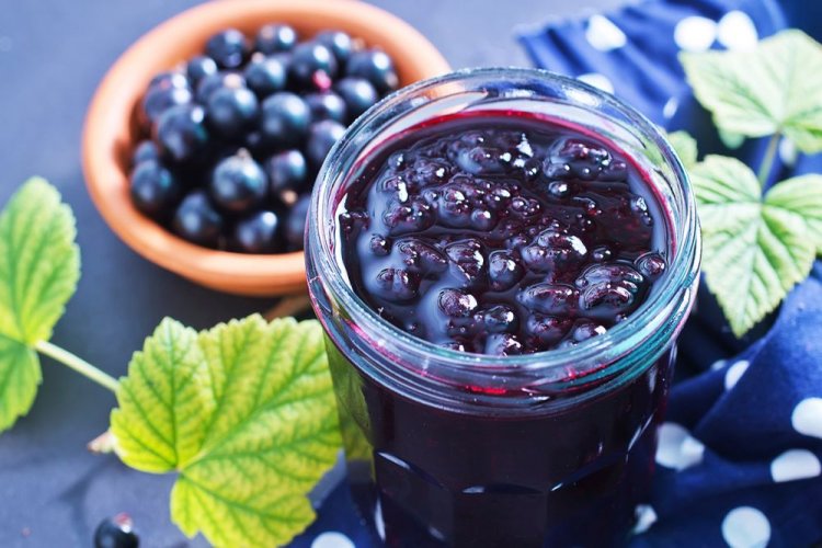 Варенье из черной смородины без сахара