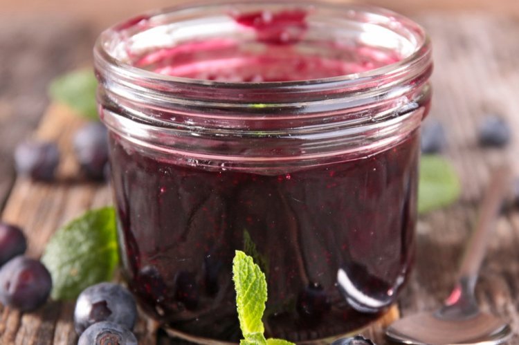 Джем из черники с желфиксом