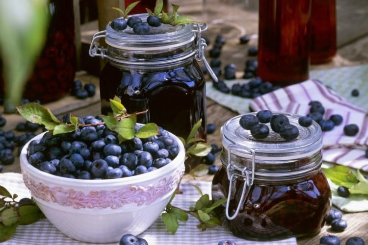 Джем из черники с желатином