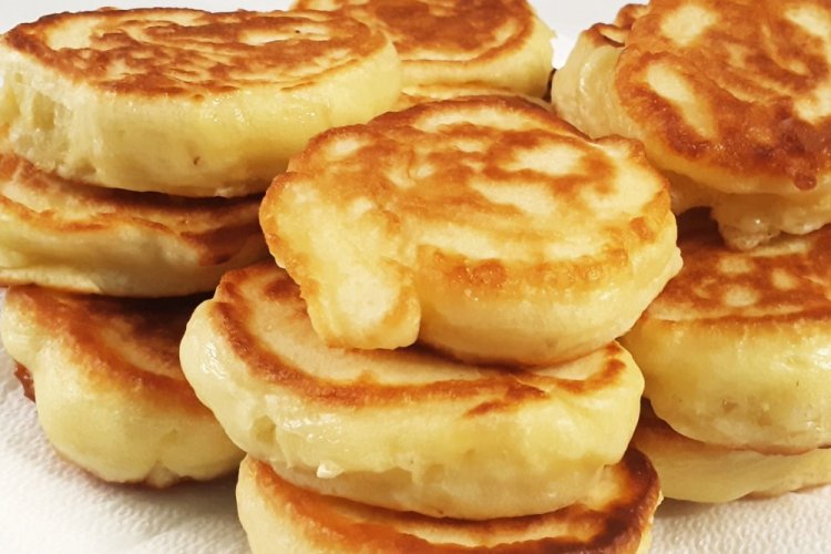 Оладьи на сметане и майонезе