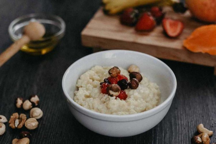 Рисовая каша на кокосовом молоке в мультиварке