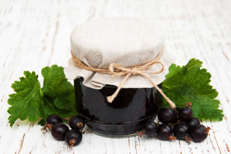 Джем из черной смородины с агар-агаром