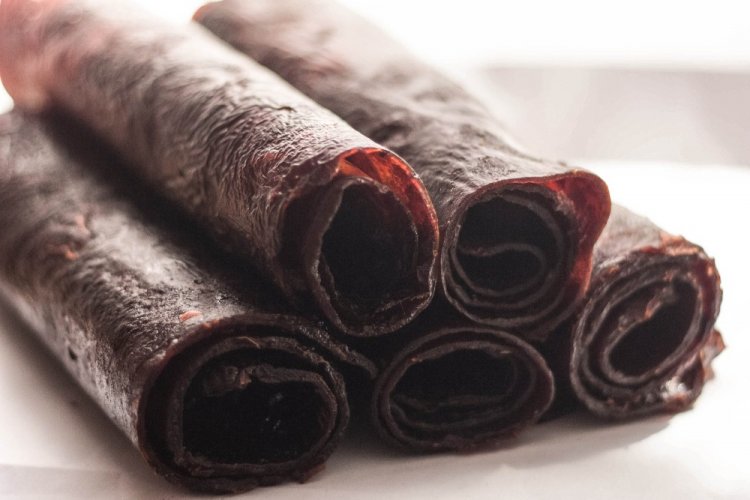 Пастила из черной смородины без варки