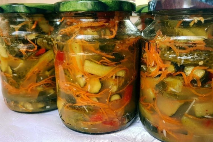 Острые огурцы по-корейски на зиму