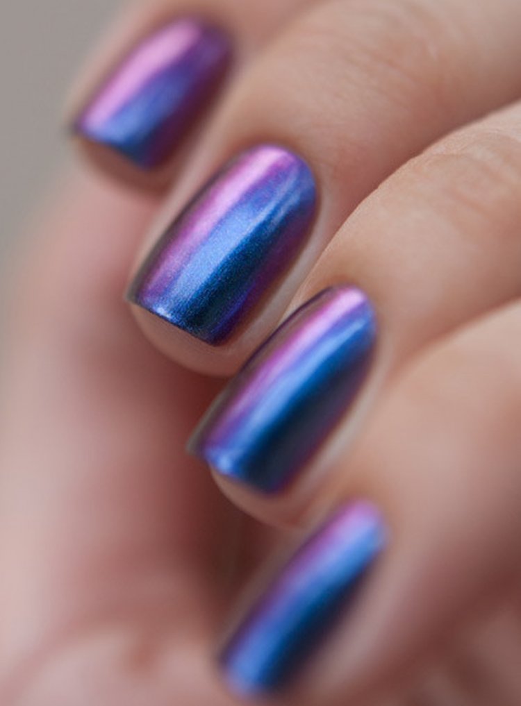 «Бензиновый» маникюр