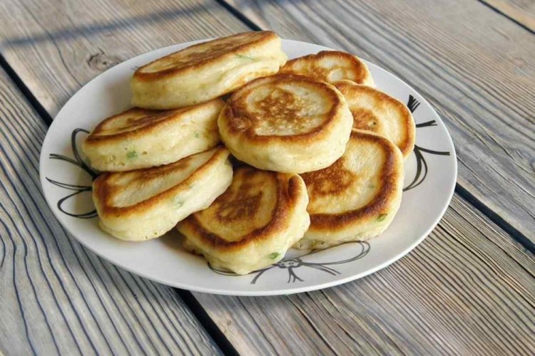 Оладьи на дрожжах с рисовой мукой