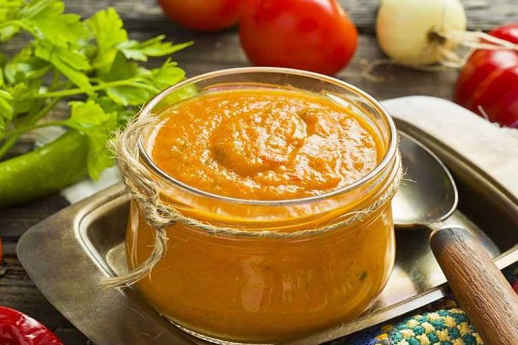 Аджика из кабачков с майонезом на зиму