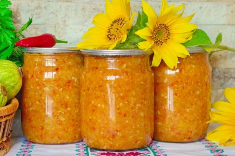 Кабачковая аджика без уксуса на зиму