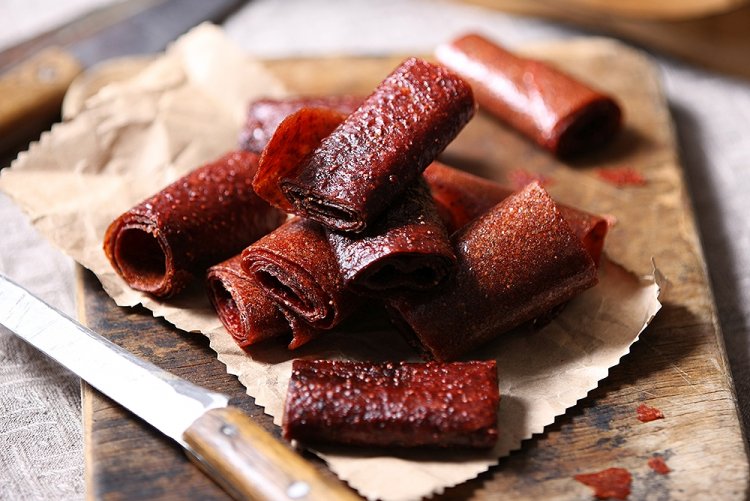 Пастила из красной смородины без сахара