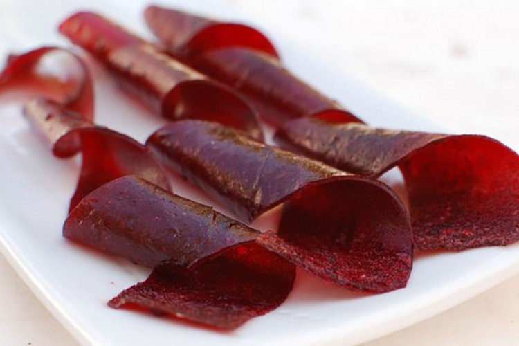 Пастила из красной смородины с медом