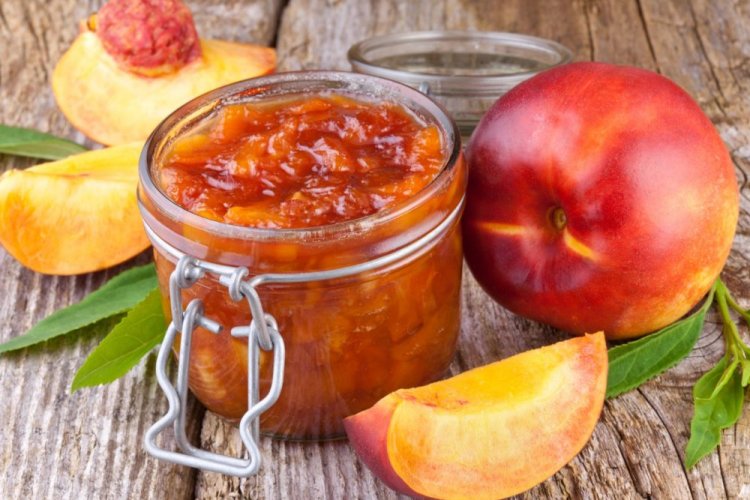 Варенье из нектаринов через мясорубку