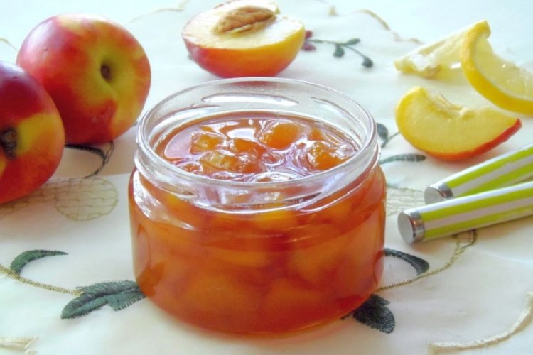 Варенье из нектаринов с лимонным соком
