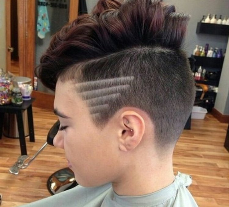 Выбритые полосы