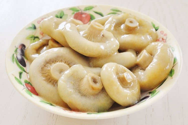 Маринованные грузди с уксусной эссенцией