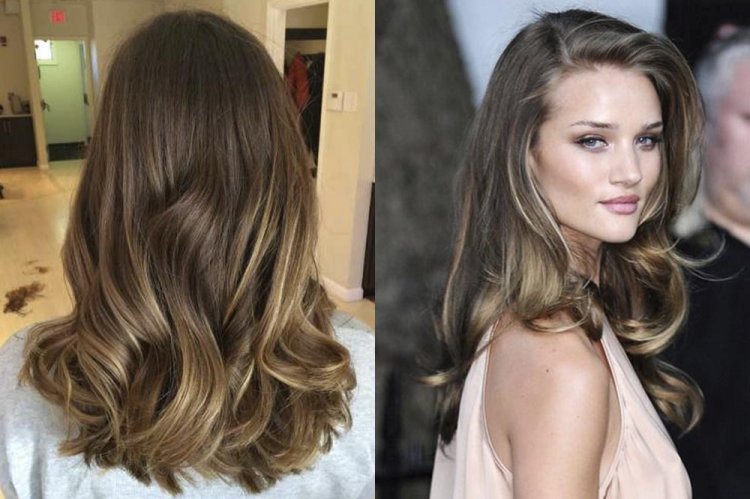 Выгоревшие пряди